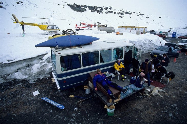 Alaska Backcountry Adventures on Thompson Pass in 1989