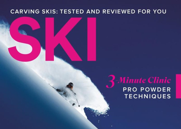 ski mag cover december 2021 telluride valdez alaska canada heliski heli ski skiing tsaina lodge valdez